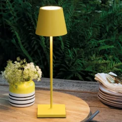 SIGOR Outdoor Tischleuchte Nuindie gelb