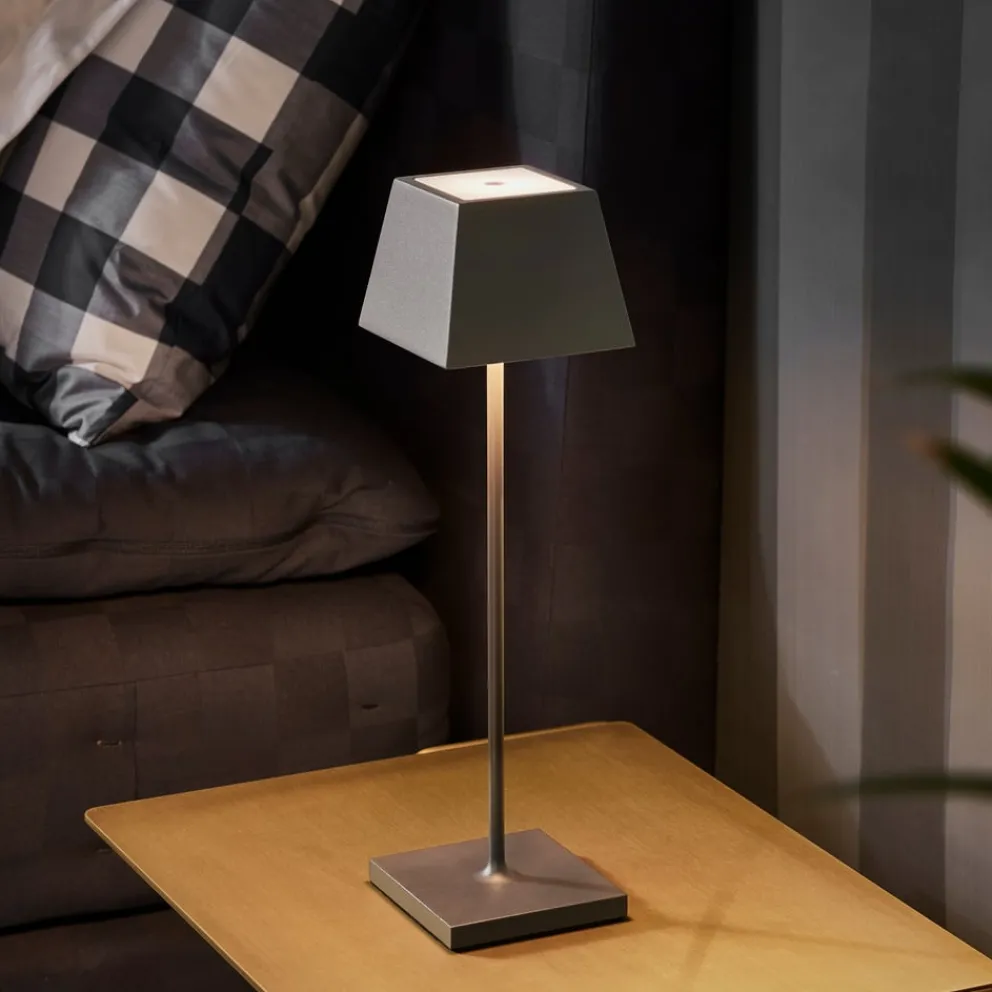 SIGOR Outdoor Tischleuchte Nuindie eckig anthrazit Best