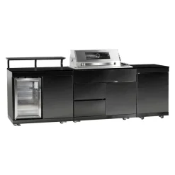 Buschbeck Outdoorküche Brighton schwarz Sale