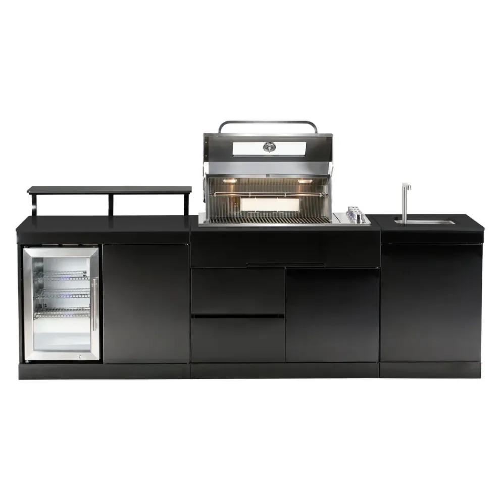 Buschbeck Outdoorküche Brighton schwarz Sale