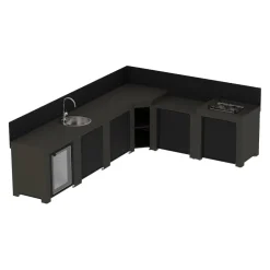 ENO Planchas Outdoorküche Deluxe anthrazit Best