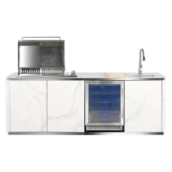 Buschbeck Outdoorküche Shefield weiss Clearance