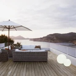 Star Trading Outdoorleuchte Twilights weiss