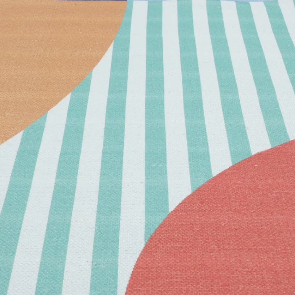 atelier pfister Outdoor-Teppich lostorf bunt Clearance