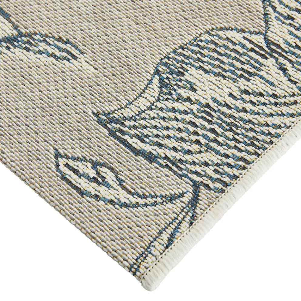 Ambia Garden Outdoor-Teppich Milano grau Hot