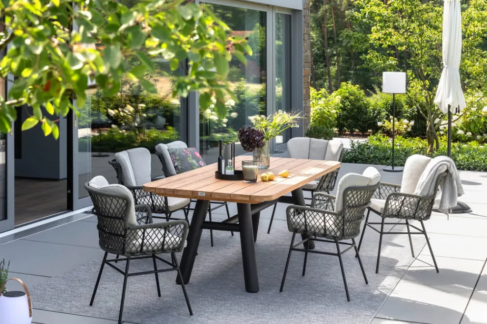 Schöner Wohnen Outdoor-Teppich Parkland hellgrau Clearance