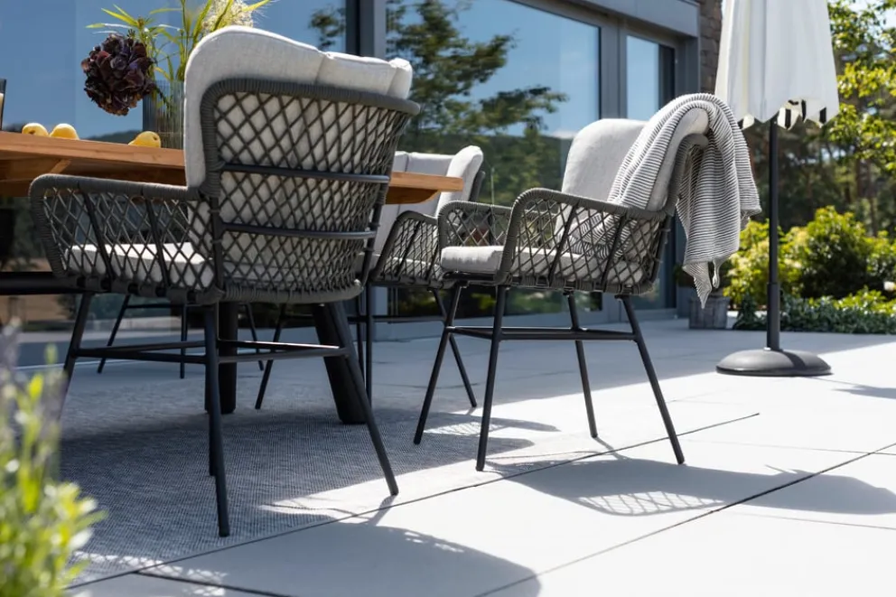 Schöner Wohnen Outdoor-Teppich Parkland hellgrau Clearance