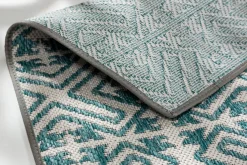 Schöner Wohnen Outdoor-Teppich Parkland türkis New