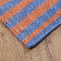atelier pfister Outdoor-Teppich Staufen blau, orange Hot