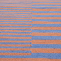 atelier pfister Outdoor-Teppich Staufen blau, orange Hot