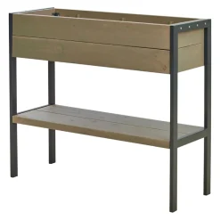 PLUS Pflanzkasten Funkis braun, grau