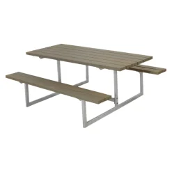 PLUS Picknicktisch Basic braungrau Online