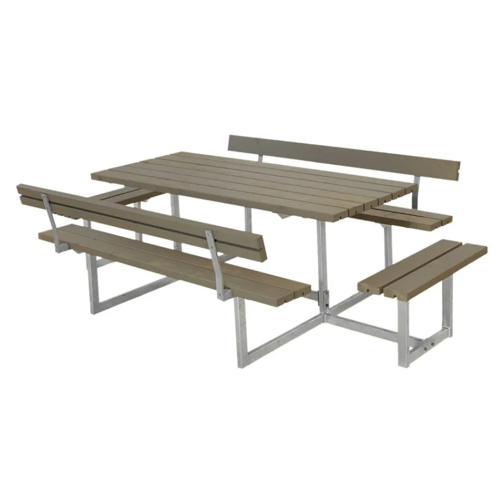 PLUS Picknicktisch Basic braungrau Sale