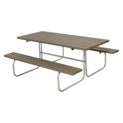 PLUS Picknicktisch Combi braungrau New