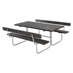 PLUS Picknicktisch Combi schwarz