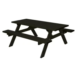 PLUS Picknicktisch Combi schwarz