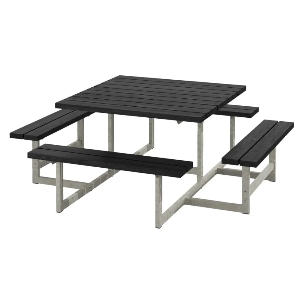 PLUS Picknicktisch Picnic schwarz Outlet