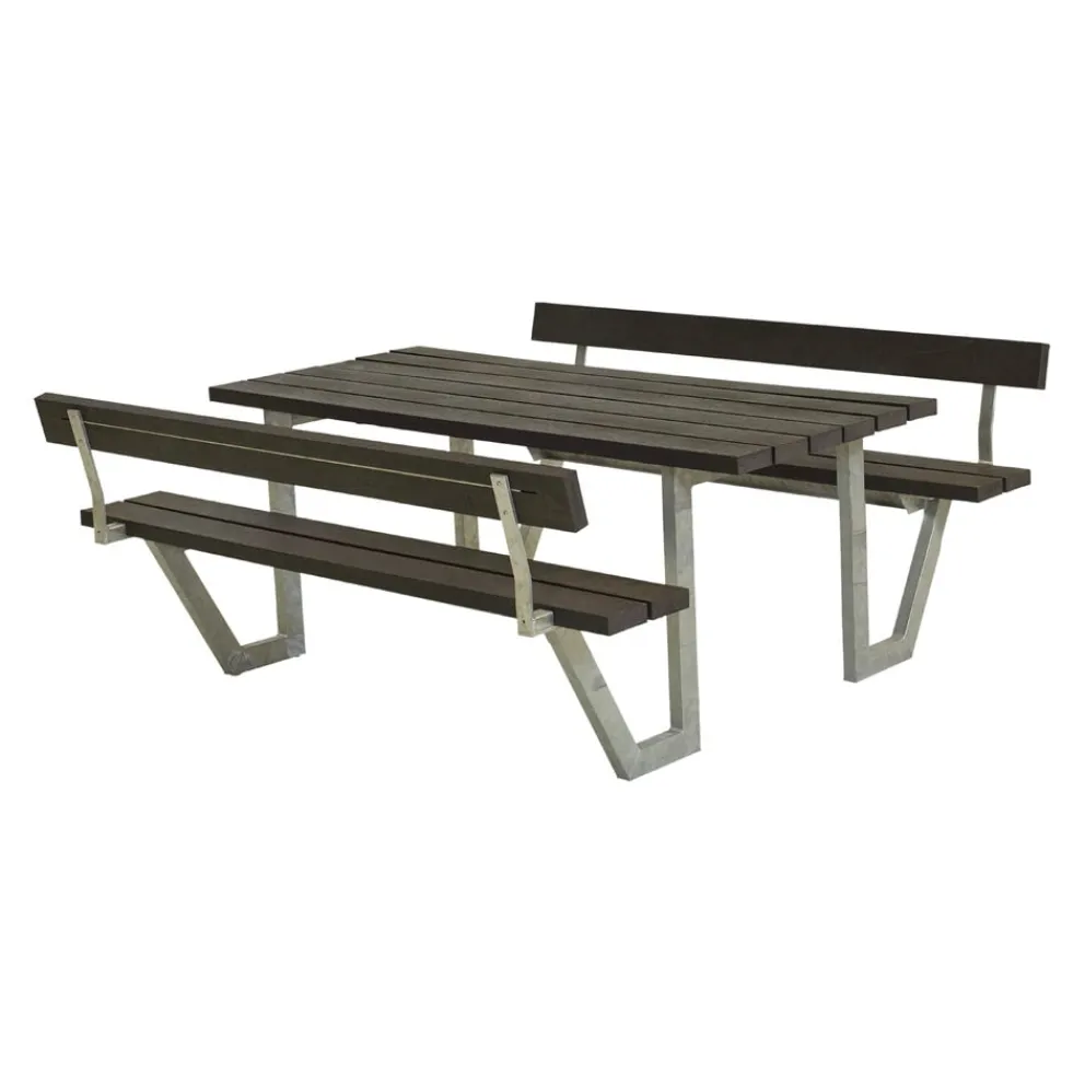 PLUS Picknicktisch Wega schwarz Hot