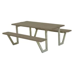 PLUS Picknicktisch Wega braungrau Online