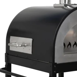 BBQ Dragon Pizzaofen All In One schwarz Best