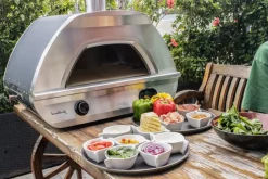 Buschbeck Pizzaofen Gr. X1 grau, silber