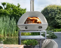 Buschbeck Pizzaofen Gr. X1 grau, silber