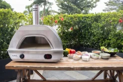 Buschbeck Pizzaofen Gr. X1 grau, silber