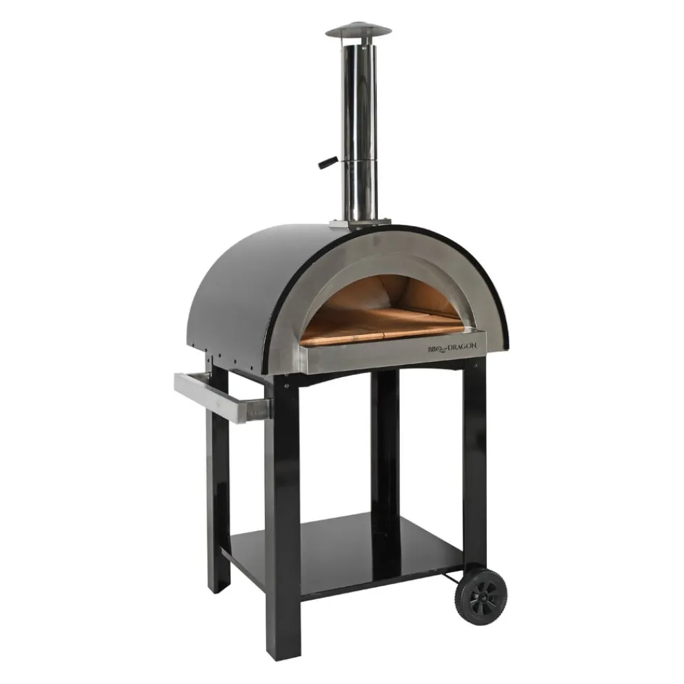 BBQ Dragon Pizzaofen Plus schwarz Outlet