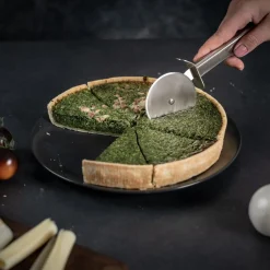 Kuhn Rikon Pizzaschneider Essential silber