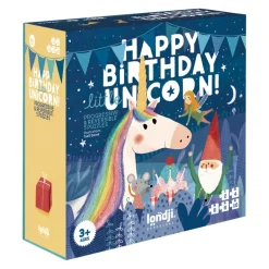 Londji Puzzle Juego blau, flieder, graublau, grün, hellblau, hellgelb, ockergelb, off-white, rosa, weiss Hot