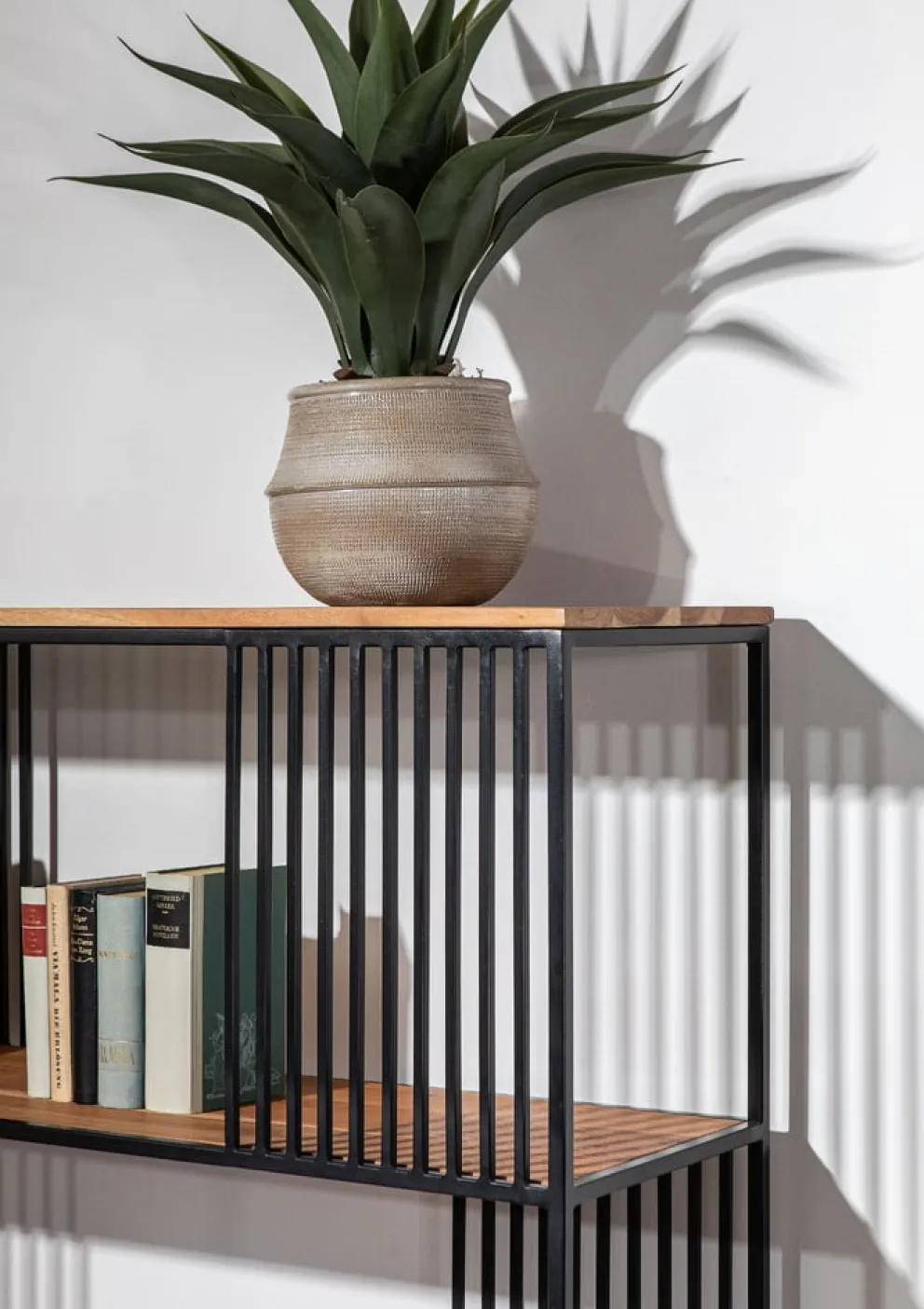 Ambia Home Regal Alvor akaziefarbig, schwarz New
