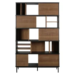 Ethnicraft Regal Oscar braun, schwarz Hot
