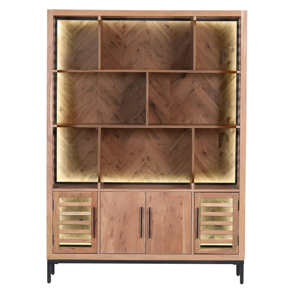 Ambia Home Regal Showcase akaziefarbig Sale
