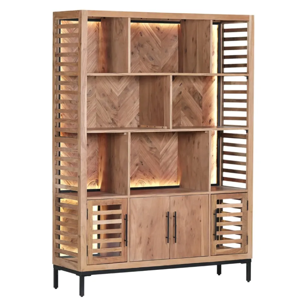 Ambia Home Regal Showcase akaziefarbig Sale