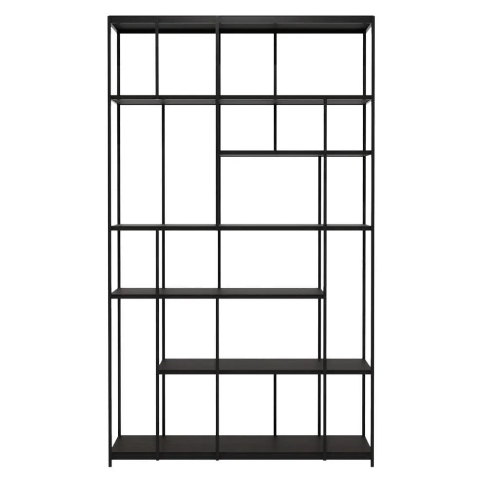 Ethnicraft Regal Studio braun, schwarz Clearance