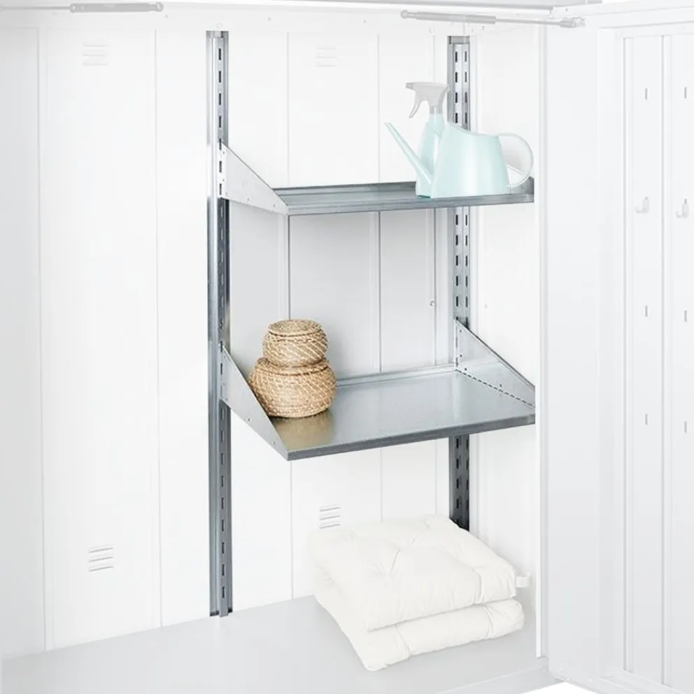 Biohort Regalboden-Set Romeo Gr.M-L silber