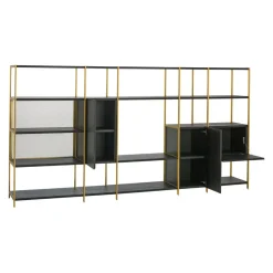 Janua Regalsystem BC06 EICHE / schwarz gebeizt, lackiert New