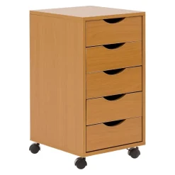 MID.YOU Rollcontainer Buche braun Outlet