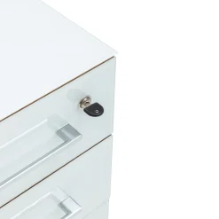 Johann Jakob Rollcontainer Novara eichefarbig, weiss Hot