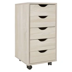 MID.YOU Rollcontainer Sonoma hellbraun New