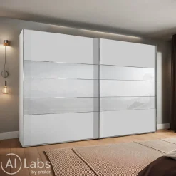 Dieter Knoll Schiebetürenschrank Arco_201 weiss New