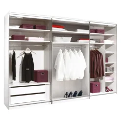 Moderano Schiebetürenschrank Bettola 16 Artisan Eiche, AW Alpinweiss Online