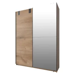 MID.YOU Schiebetürenschrank Cardiff-201 eichefarbig Clearance