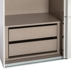 Novel Schiebetürenschrank Covalo Alpinweiss Outlet