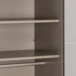 Novel Schiebetürenschrank Covalo Seidengrau Sale