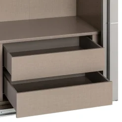Novel Schiebetürenschrank Covalo Seidengrau Sale