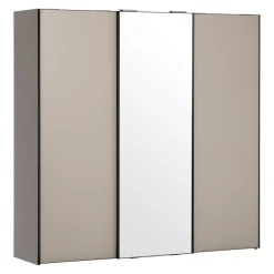 Novamobili Schiebetürenschrank Dover 331 VISONE, C05 SPECCHIO BRUNITO Clearance