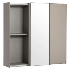 Novamobili Schiebetürenschrank Dover 331 VISONE, C05 SPECCHIO BRUNITO Clearance