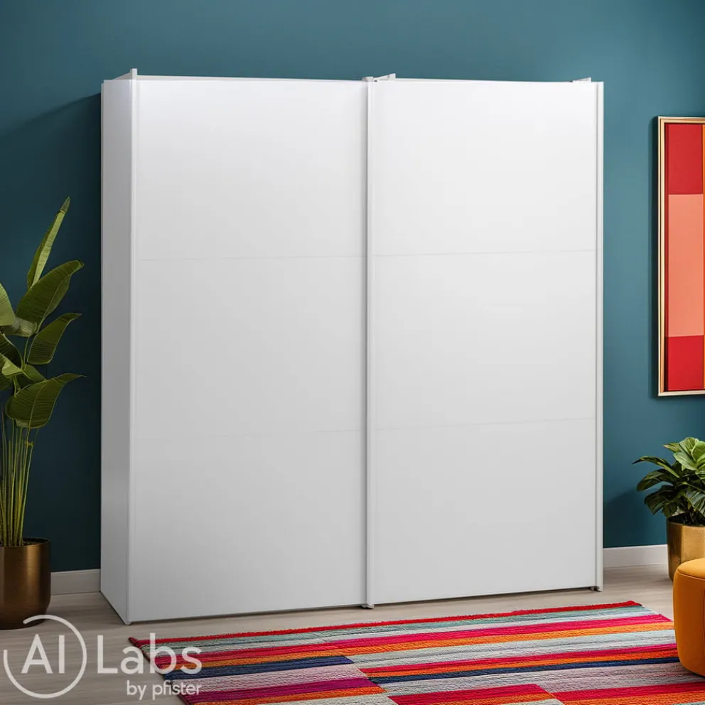 BYYU Schiebetürenschrank Elements weiss