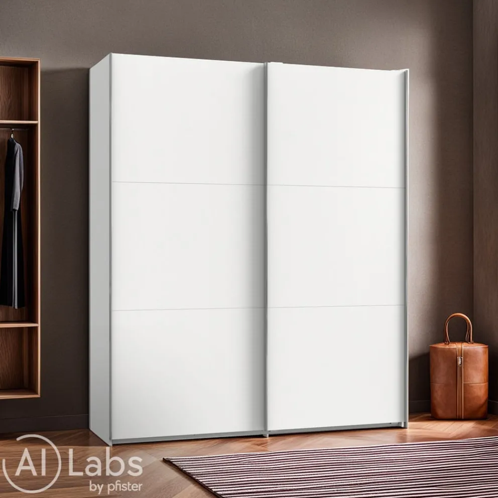 MID.YOU Schiebetürenschrank Level36 weiss Sale